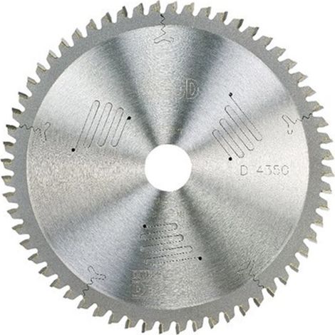 Lame de scie circulaire stationnaire Ø216x30mm 60 dents Extreme Workshop DEWALT DT4350-QZ/Nombre de dents:60 dents