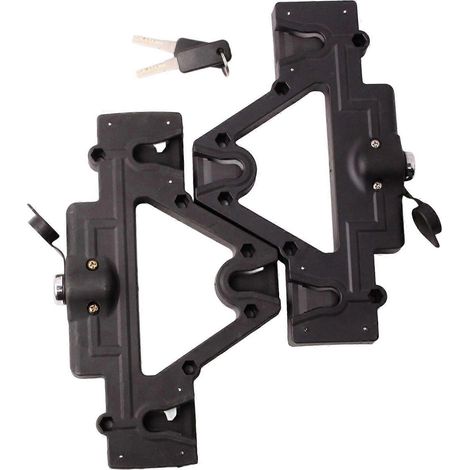Support de fixation générique pour sacoches latérales de moto, support de sacoches gain de place (1/5)