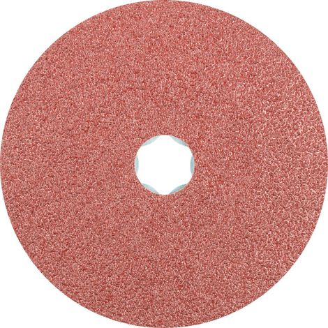 PFERD TOOLS COMBICLICK Korund Fiberscheibe Ø 125 mm A36 für universelle Anwendungen 25 Stk (1/5)