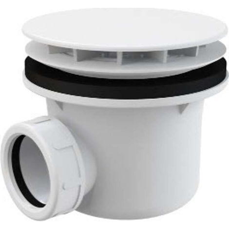 Alca - Sifone a trappola, diametro 90 mm, bianco A49B (1/2)