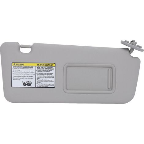 Sonnenblende vorne rechts (Beifahrerseite) mit Make-up-Spiegelabdeckung, stilvoll, für RAV4 2004 bis 2005, grau 74310 42370 B0 (1/5)