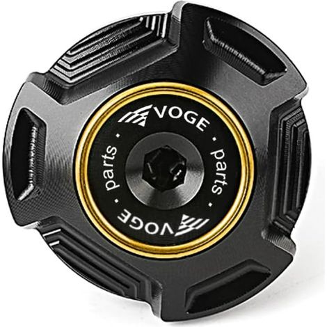 Compatible avec 900 DSX DSX900 2024 DS900X 2025 Bouchon de remplissage d'huile moteur CNC en aluminium pour moto Accessoires DS 900 X 900DSX Couvercle de filtre à huile (Or) (1/5)