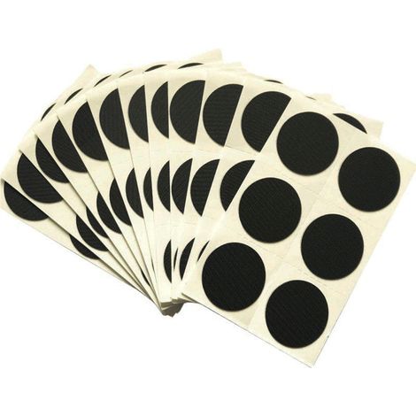 Patchs de réparation de pneus de vélo en silicone durable et sans colle, pour VTT et vélo de route.