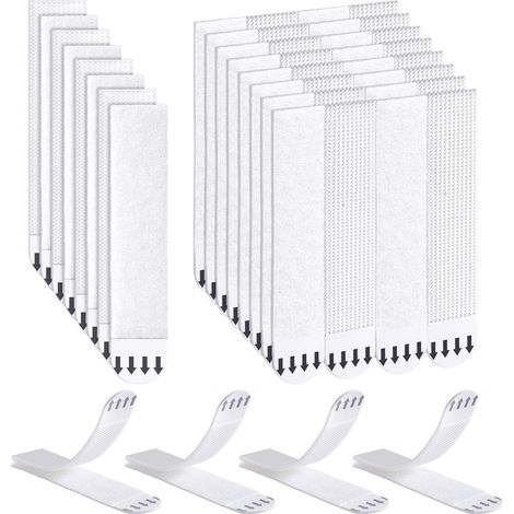 Languettes Accroches Tableaux, 24 Paires (48 Bandes) (1/5)