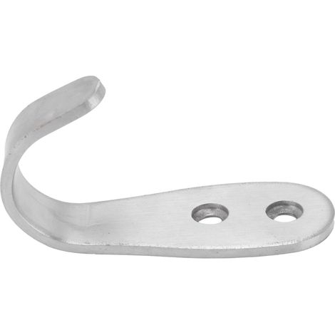 Robuster Wandhaken aus Edelstahl für Kleidung, Handtücher und Mäntel, ideal für Badezimmer und Wohnräume. (1/5)
