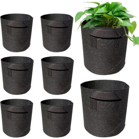 Jardinières pour bassin, paniers de fleurs hydroponiques, 18 x 15 cm, sacs de plantation réutilisables, accessoires de jardin (1/3)