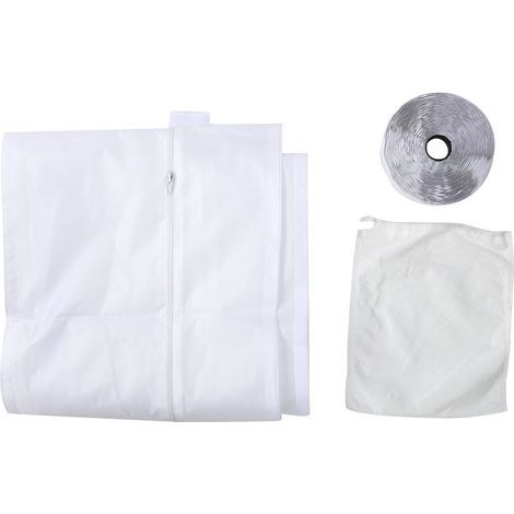 Accessoires universels de couverture de tissu d'étanchéité de fenêtre pour le tuyau d'échappement de climatiseur 395cm (1/5)