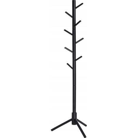 Vasagle Attaccapanni Moderno Nero 175 cm (1/2)