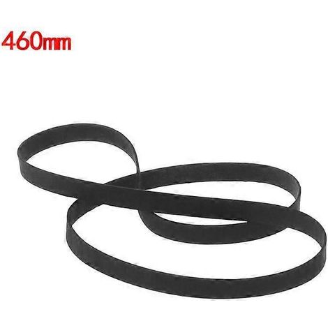 Courroie plate de 5 mm de large pour magnétophone à cassettes, courroie standard assortie pour enregistreur - pliée en deux, 460 mm (1/5)