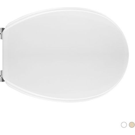 SEDILE WC PER POZZI GINORI VASO PIEMONTE FORMA 1 Bianco Cerniere A passanti