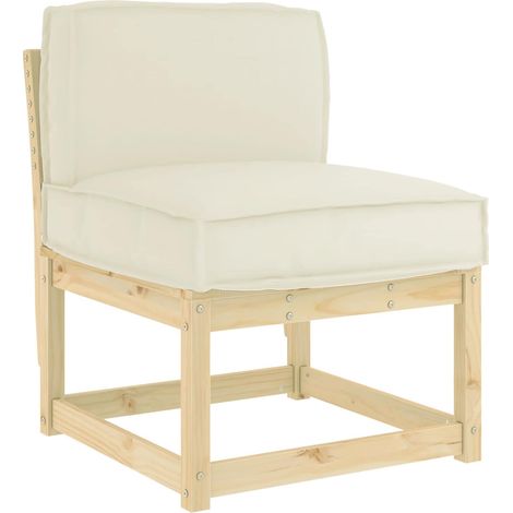 Maison Exclusive - Polštář Krémová 60 x 40 x 12 cm Oxford látka (1/5)