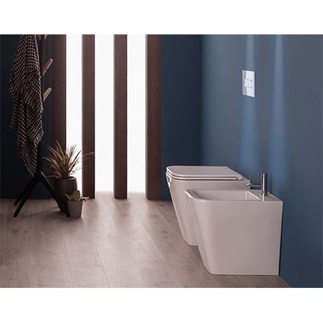 Sanitari Stone filomuro senza brida scarico traslato cm. 52x36 (1/3)