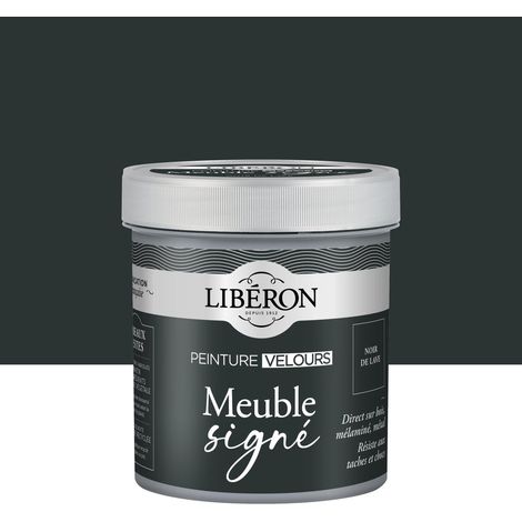 Pintura para muebles y carpintería. Muebles firmados LIBÉRON, terciopelo negro lava, 0,5 L LIBERON (1/5)