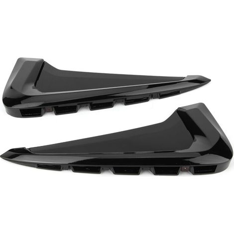 Couvercle de ventilation latéral noir – 2 pièces – accessoire décoratif pour BMW X5 F15 (2014–2018) – finition élégante et montage facile (1/5)