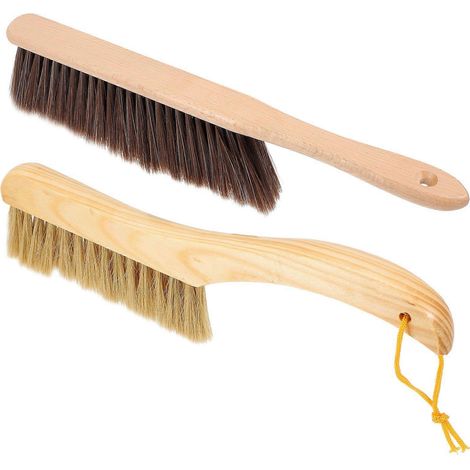 Lot de 2 balais à main doux pour dépoussiérer voiture, lit et canapé (1/5)
