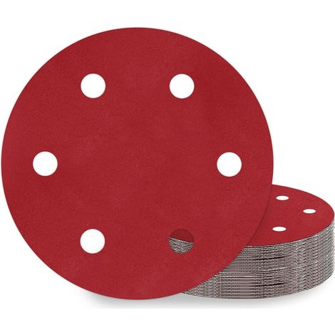Schleifpapier 225mm Klett 25 6 Loch P400 Schleifgiraffe P400 25.0 (1/5)