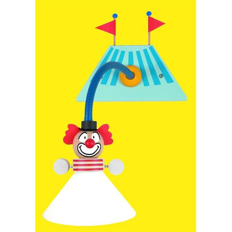 Clown Applique Murale pour Enfants Plastique / Métal / Bois 40 Watts (1/4)