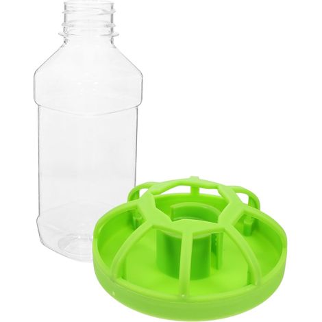 Multifunktionaler Vogelkäfig-Futterautomat mit automatischer Futter- und Wasserausgabe.
