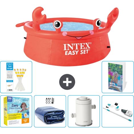 Intex Piscina Easy Set Rotonda - Granchio - 183x51 cm - 7-pezzi  S22