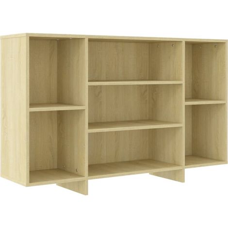 Credenza credenza cassettiera mobile contenitore organizer cucina soggiorno soggiorno Sonoma 120 x 30 x 75 cm derivati del legno beige 020031492