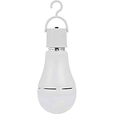 Led Bulb - E27 Base - 12 W - 450 Lm - 6000 K - Rechargeable Emergency Light - With Cap And Hook - 1 Piece (1/5)
