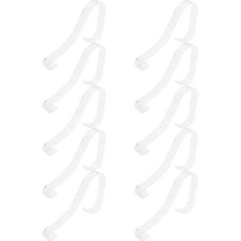 10 Stück Sandalen- und Schuhständer aus Acryl-16.5X9CM-Transparent (1/3)