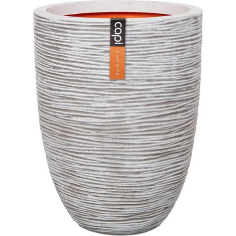 Bac Rib Top Qualité Int/Ext. bullet bas 36x47 cm sable - dimhaut: H 47 cm - couleur: Sable