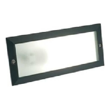 Sovil – Spot encastrable extérieur mur et plafond – Aluminium moulé sous pression – Diffuseur en verre blanc satiné – IP54 – 40W (1/4)