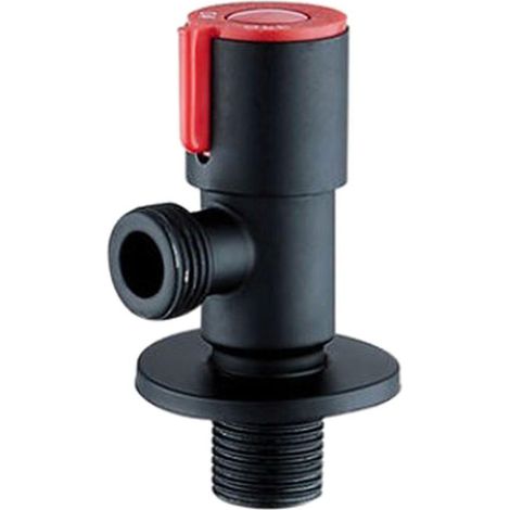 Wandarmaturen, schwarze Armaturen, Dusch-Eckventil-Zubehör, rot, 2 (1/5)