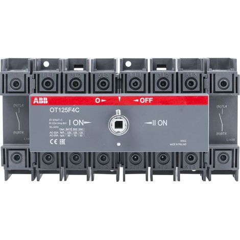 Interruptor conmutador OT125F4C ABB 1SCA105054R1001