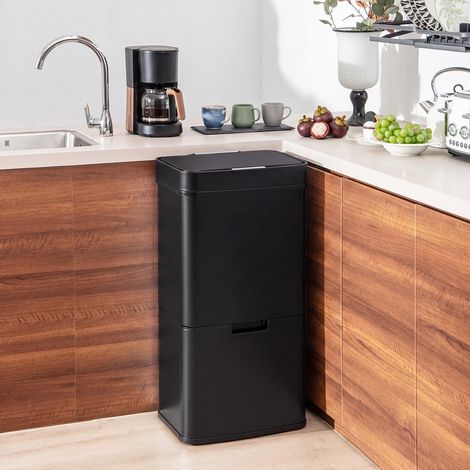72l stainless steel sensor bin with recycling compartments 227542898 227542898 227542898 (1/5)