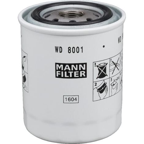 Filtro hidr谩ulico MANN-FILTER WD8001