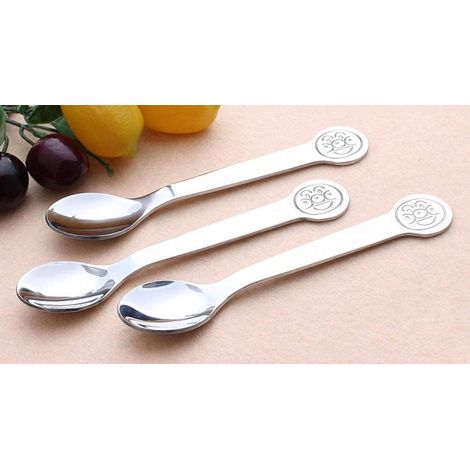 Cuillère glacée Acier Inoxydable créatif Mignon crème pour Enfants (1/3)