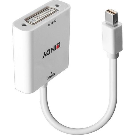 Convertitore Lindy da Mini DisplayPort a DVI, 38318