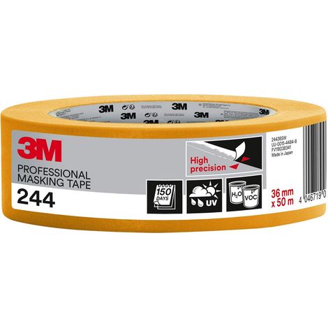 Nastro adesivo 3m 244 dorato 36 mm 50 m (1/3)