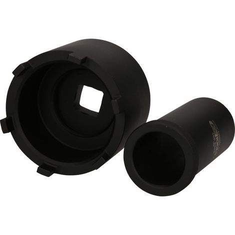KS Tools - Jeu de douille à 6 ergots Ø 75 mm avec tube de centrage pour Mercedes, 2 pcs - 460.5630 (1/5)