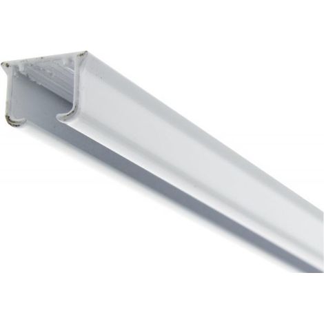 Rail 3 m Klick System – Système manuel pour draperies jusqu'à 4 kg/m – Courbures jusqu'à 10 cm – Compatible plis vagues – Boulet
