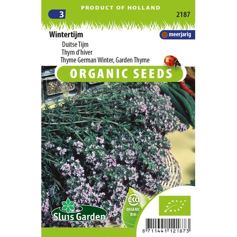 Thym d'hiver Semences - Biologiques - Ca. 0,15 g (Livraison