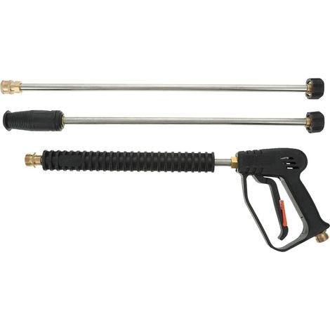 High-Pressure Washer Nozzle, ABS and Stainless Steel Material, Adjustable, Foam Generation for Car Washing and Backyard Cleaning (1/5)