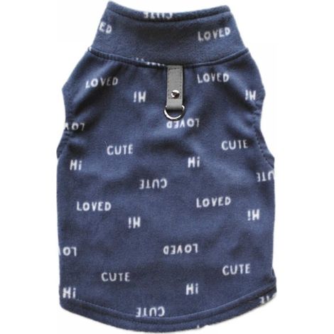 Gilet Chien - Polaire Douce et Chaude - Pour Chiens Petits Moyens et Grands - Automne Hiver - Tailles XS à 3XL - Couleurs Variées (1/5)