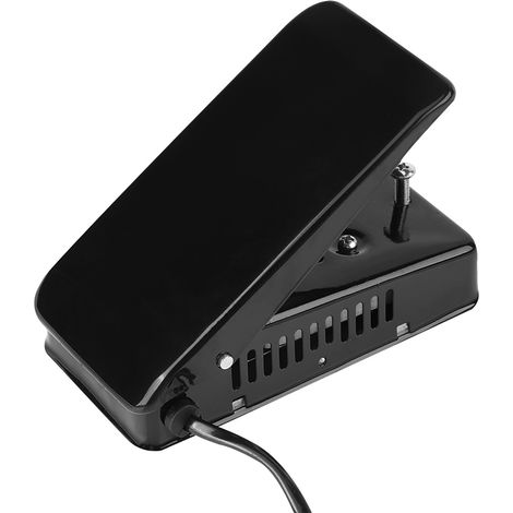 Pédale de commande au pied pour machine à coudre domestique 2.5A 250V, avec câble électrique intégré, contrôleur de vitesse précis, compatible usage maison, pédale de remplacement durable. (1/5)