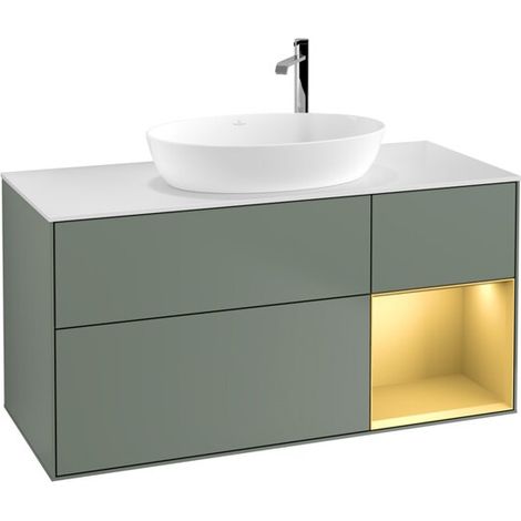 Villeroy & Boch F951HFGM Meuble sous-lavabo Finion F95 (1/2)