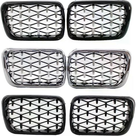 Grilles de calandre avant de remplacement pour BMW Série 3 E36 (1997-1999) - JXLGV (1 paire) (1/4)