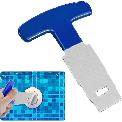 Outil De Retrait De Bouchon De Piscine, Outil Retrait Buse Piscine, Extracteur Jet avec Poignée Antidérapante, Compatible SP1419A-SP1419E pour Piscine et Spa