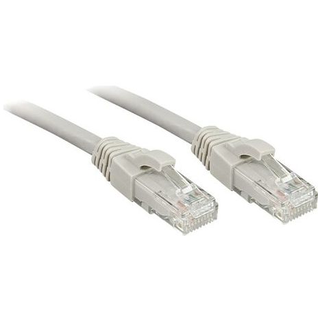 Câbles réseau et DAC LINDY UTP Cat.6 Cable Grey 7.5m LSOH incl. Testprotocol (1/4)