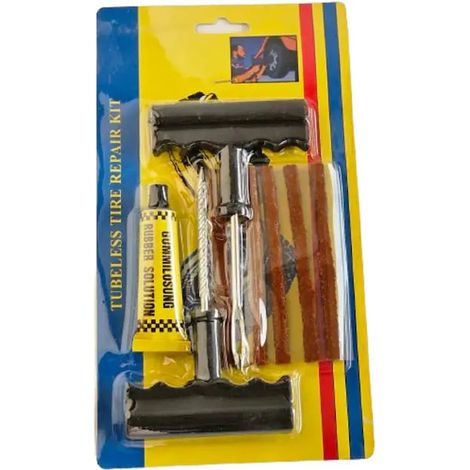 Kit di riparazione pneumatici per auto, vulcanizzazione della gomma (1/5)