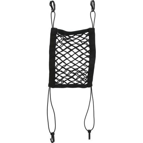 Filet élastique double couche pour SUV camion avec rangement, filet auto pour enfants, sac de rangement inclus. (1/5)