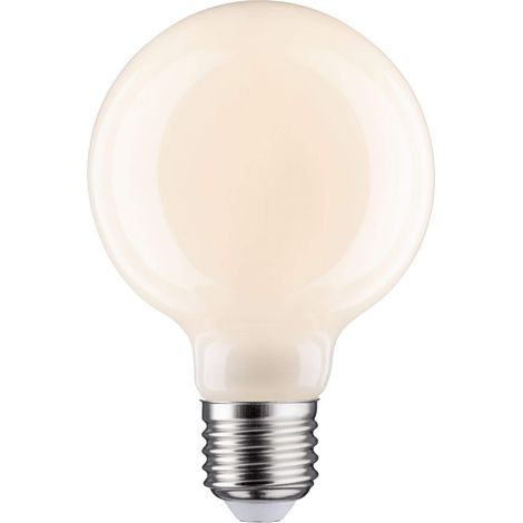 Paulmann 28623 Lampadina LED filamento G80 6 Watt lampadina classica dimmerabile opale 2700 K bianco caldo E27 (1/5)