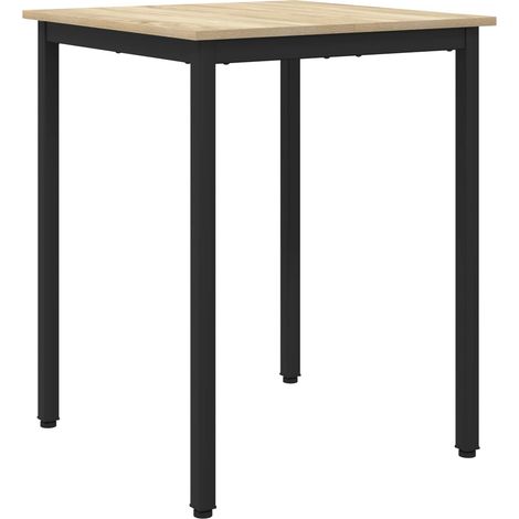 Esstische 60 x 60 x 75 cm Holzwerkstoff Sonoma-Eiche vidaXL