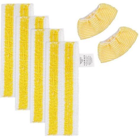 Lingettes pour balai vapeur Kärcher EasyFix SC2 SC3 SC4 (1/5)